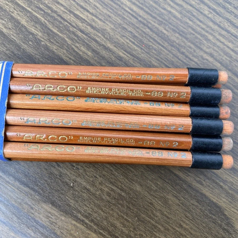 VTG 1 Dozen UNSHARPENED Empire Pencil Co 